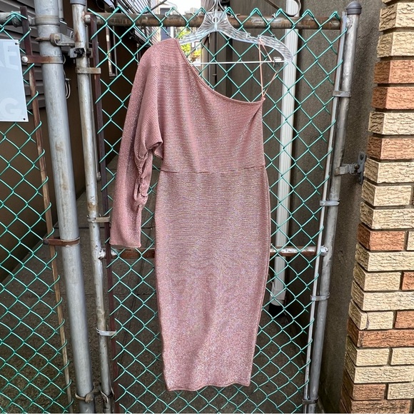 H&M MIDI One Shoulder Dress 6 - Picture 11 of 13